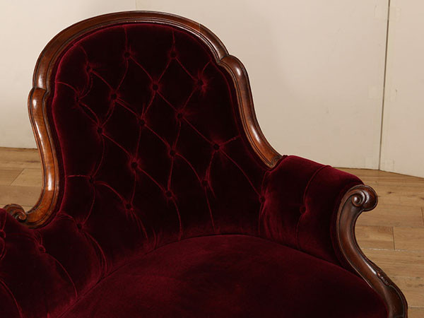 Lloyd's Antiques Real Antique Victorian Sofa / ロイズ 