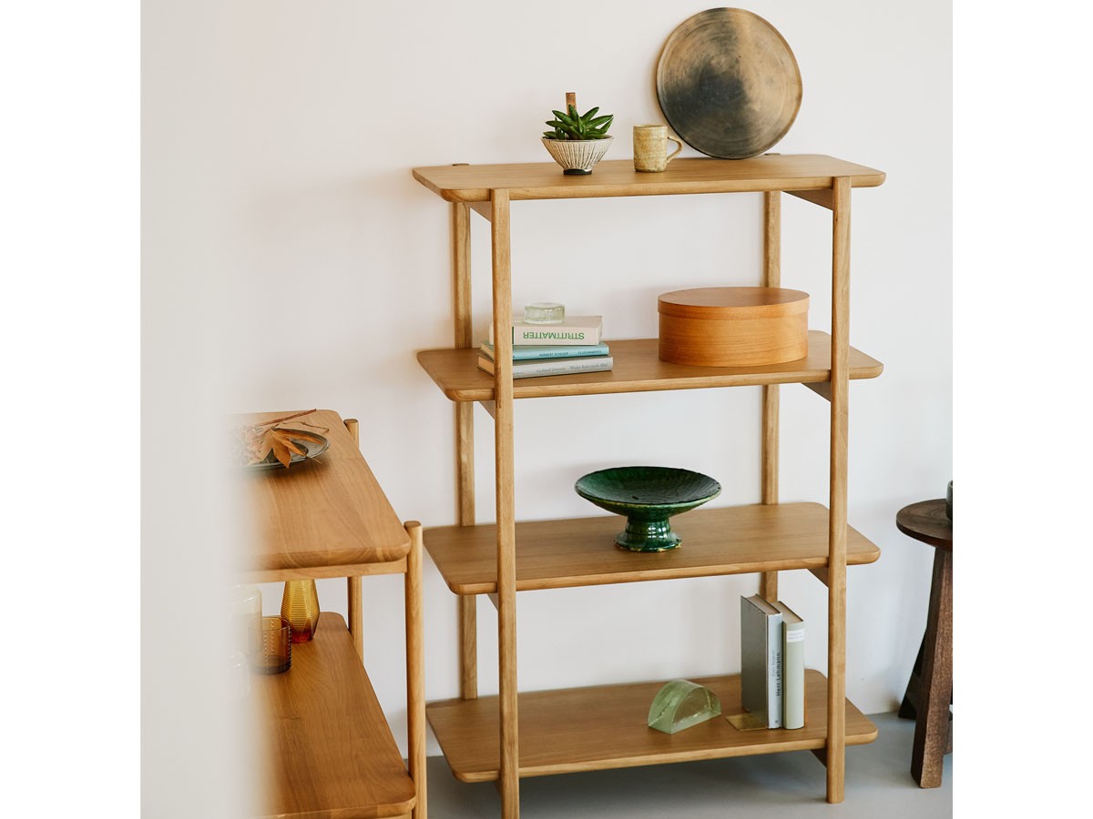 DOORS LIVING PRODUCTS Shelf 4 RW / ドアーズリビングプロダクツ シェルフ 4 ラバーウッド （収納家具 > ラック・シェルフ） 4