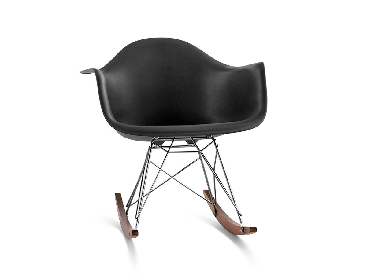 Eames Molded Plastic Arm Shell Chair 1