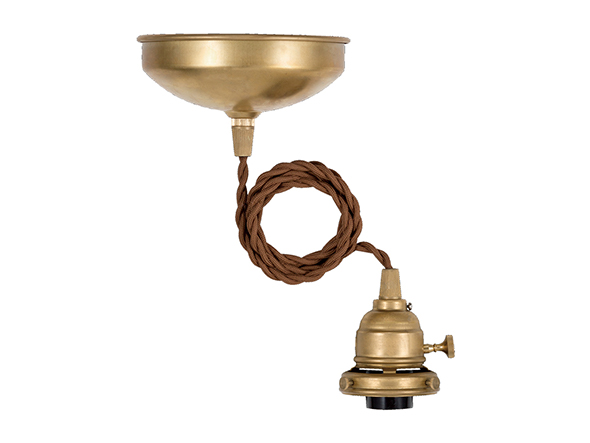 CUSTOM SERIES
Brass Pendant Light × Mini Wave Enamel / カスタムシリーズ
真鍮ペンダントライト（口金E26） × ミニエナメル（ウェーブ） （ライト・照明 > ペンダントライト） 6