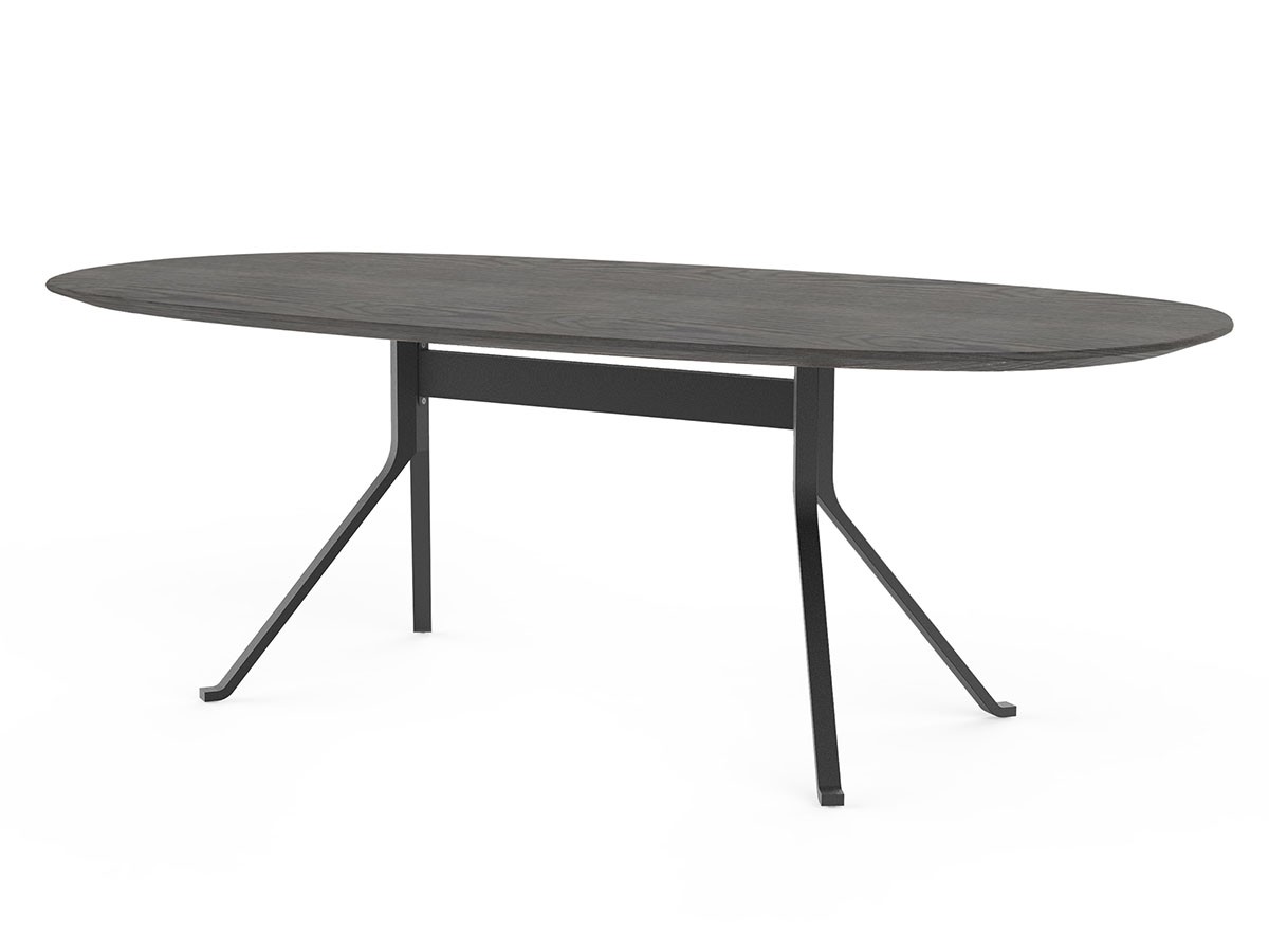 Blink Oval Dining Table - Wood Top 1