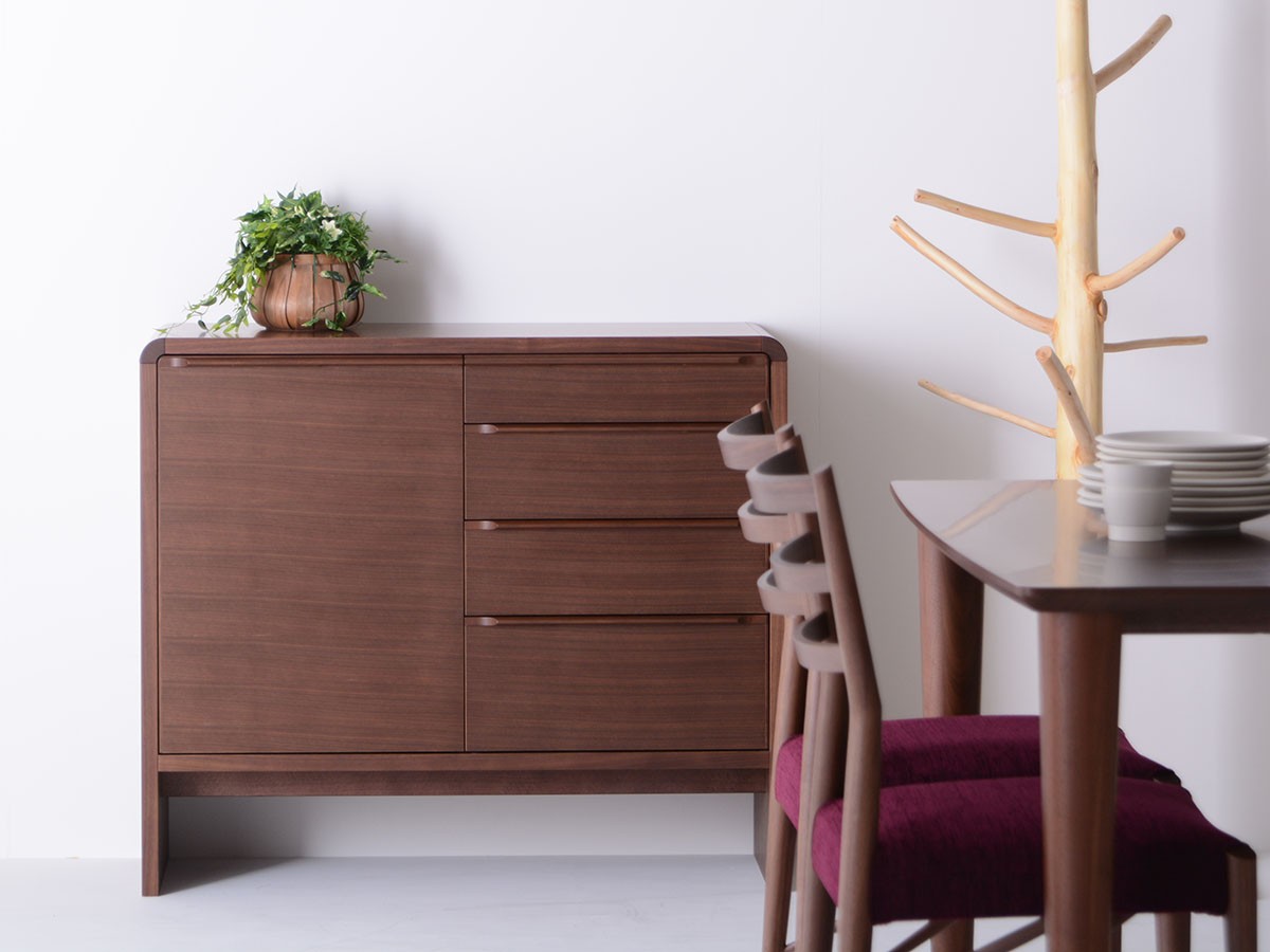 日進木工 GROW Sideboard / にっしんもっこう グロウ サイドボード 板扉 幅105cm （収納家具 > サイドボード・リビングボード） 7