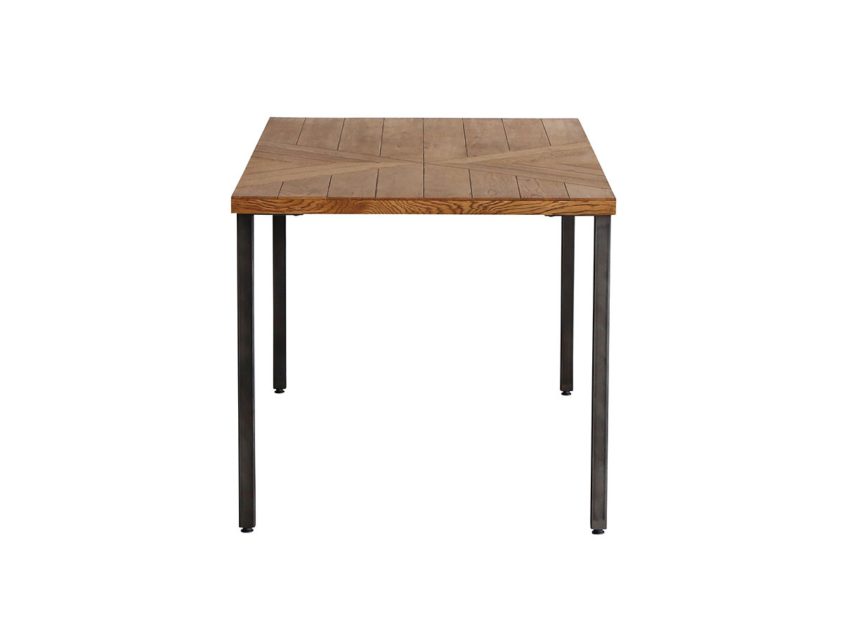 Knot antiques GYPSY DINING TABLE / ノットアンティークス ジプシー ダイニングテーブル
アシンメトリー柄天板 + No.3脚（スチール角脚） （テーブル > ダイニングテーブル） 10