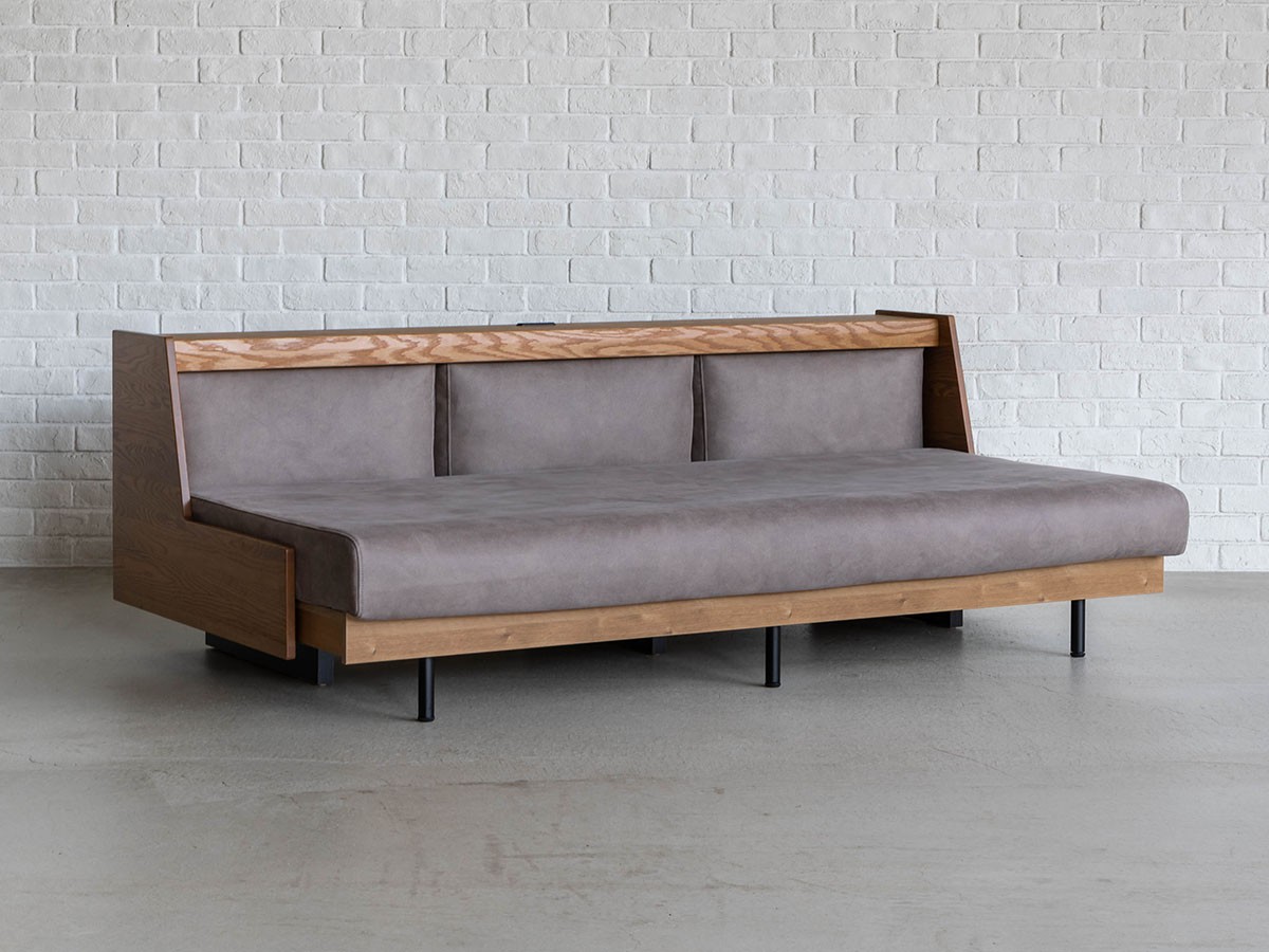Easy Life HUSKY SOFA BED / イージーライフ ハスキー ソファベッド スエード調 （ソファ > 三人掛けソファ） 57
