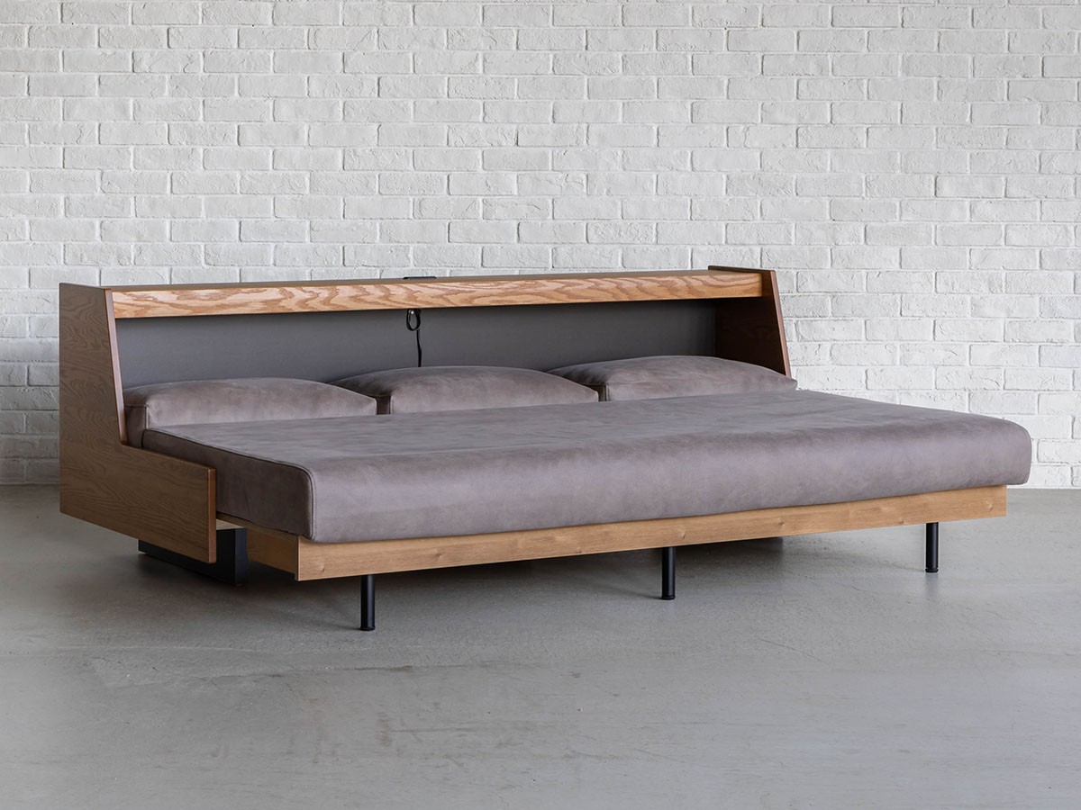 Easy Life HUSKY SOFA BED / イージーライフ ハスキー ソファベッド スエード調 （ソファ > 三人掛けソファ） 58