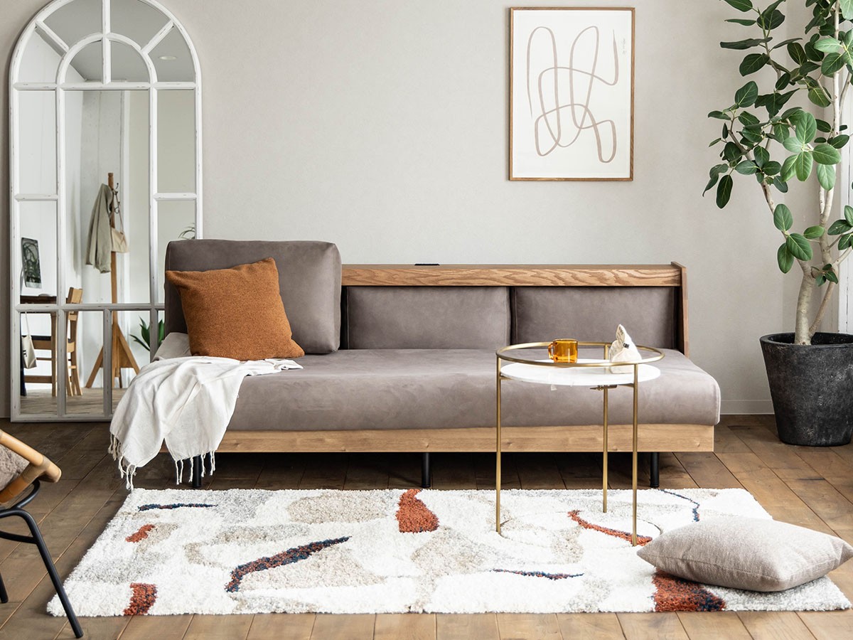 Easy Life HUSKY SOFA BED / イージーライフ ハスキー ソファベッド スエード調 （ソファ > 三人掛けソファ） 10