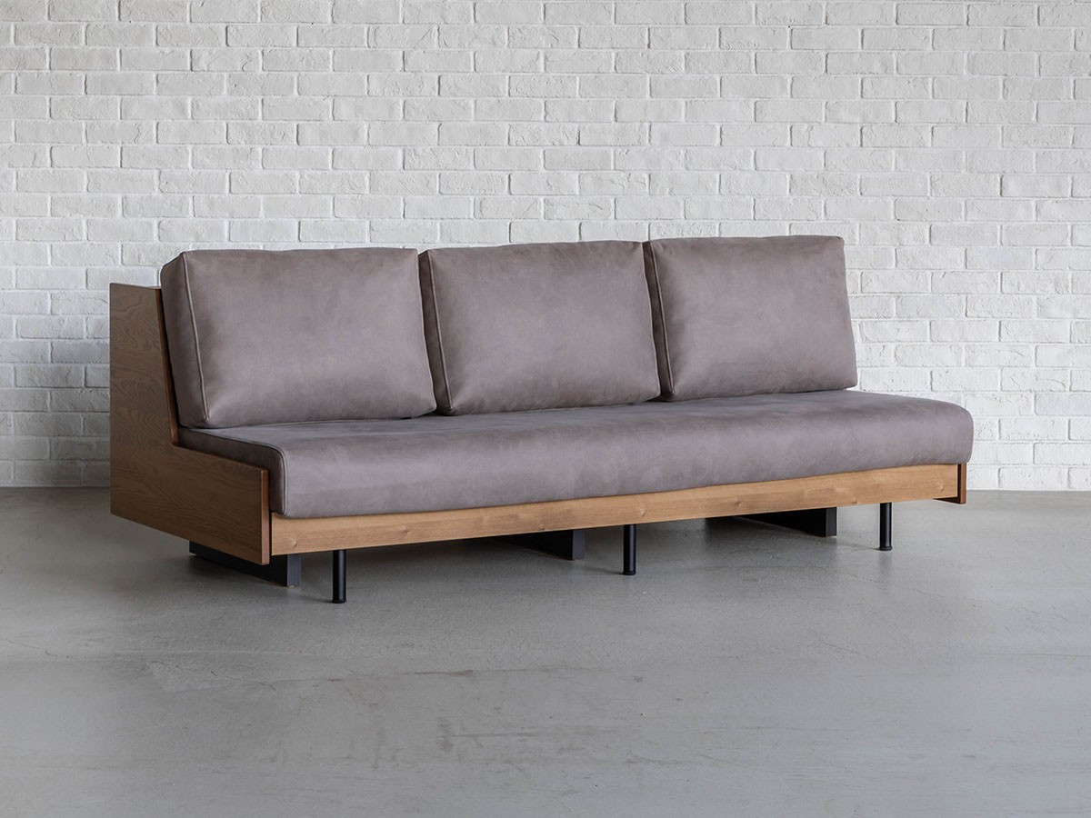 Easy Life HUSKY SOFA BED / イージーライフ ハスキー ソファベッド スエード調 （ソファ > 三人掛けソファ） 55
