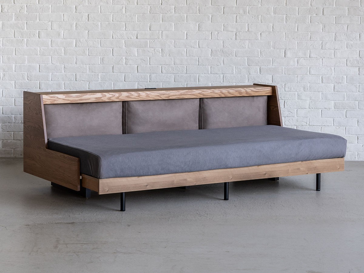 Easy Life HUSKY SOFA BED / イージーライフ ハスキー ソファベッド スエード調 （ソファ > 三人掛けソファ） 69