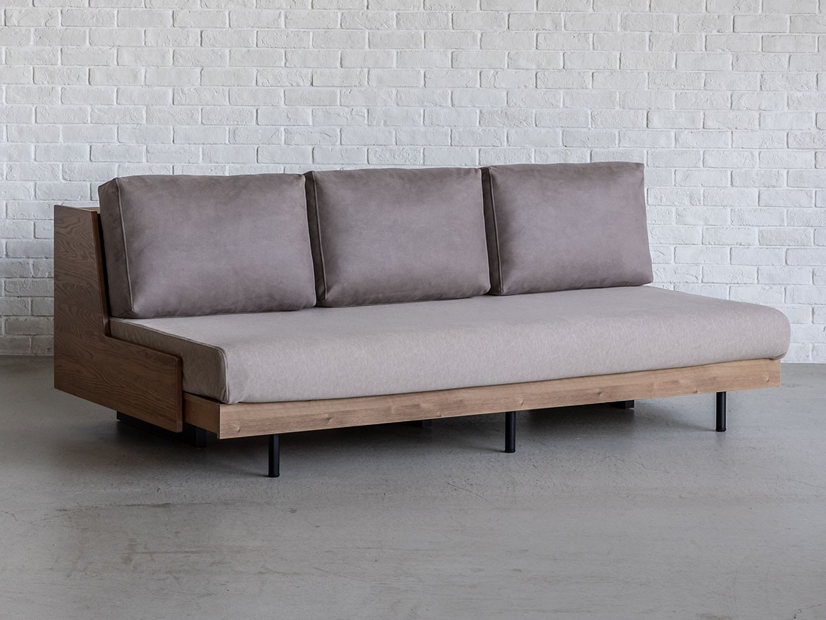 Easy Life HUSKY SOFA BED / イージーライフ ハスキー ソファベッド スエード調 （ソファ > 三人掛けソファ） 65