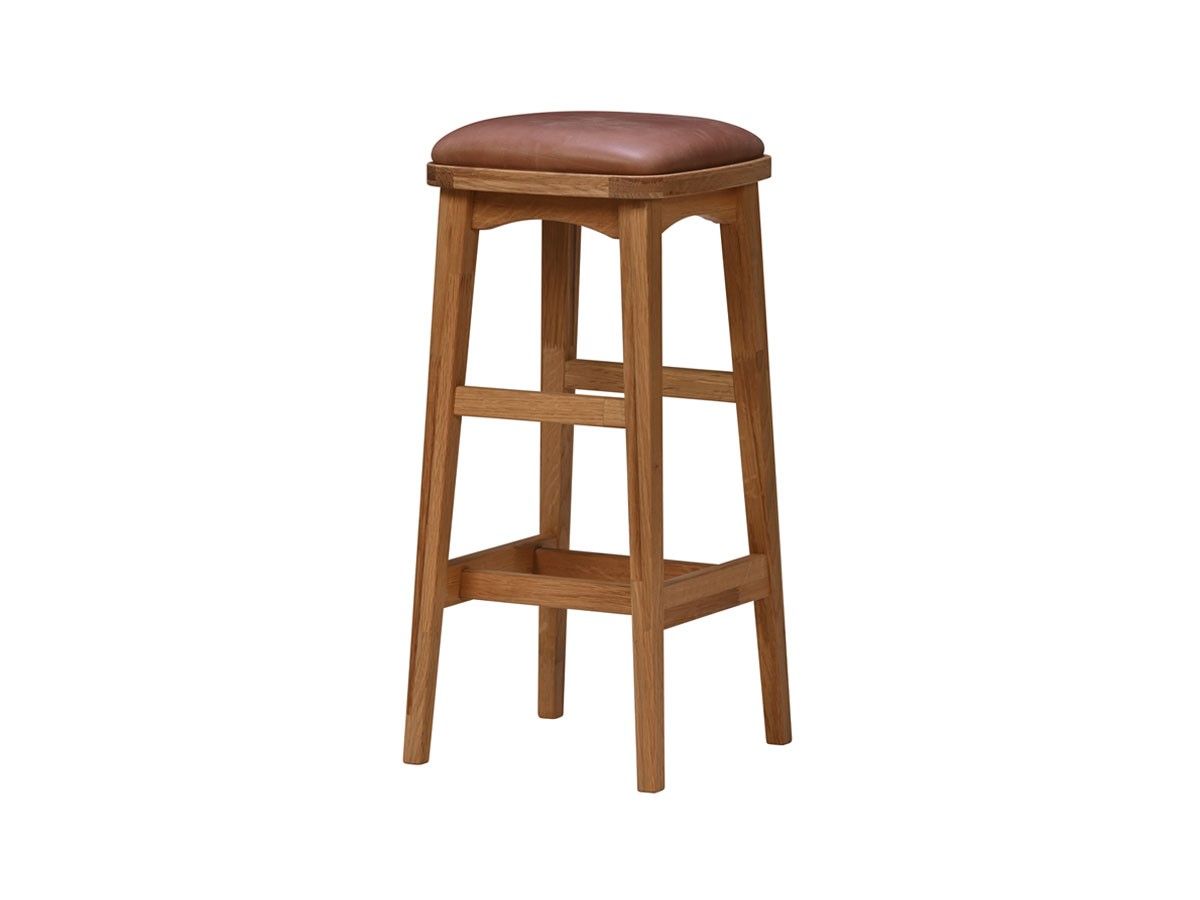 Nostalgic Whisky High Stool / ノスタルジックウヰスキー ハイスツール（レザー） （チェア・椅子 > カウンターチェア・バーチェア） 2