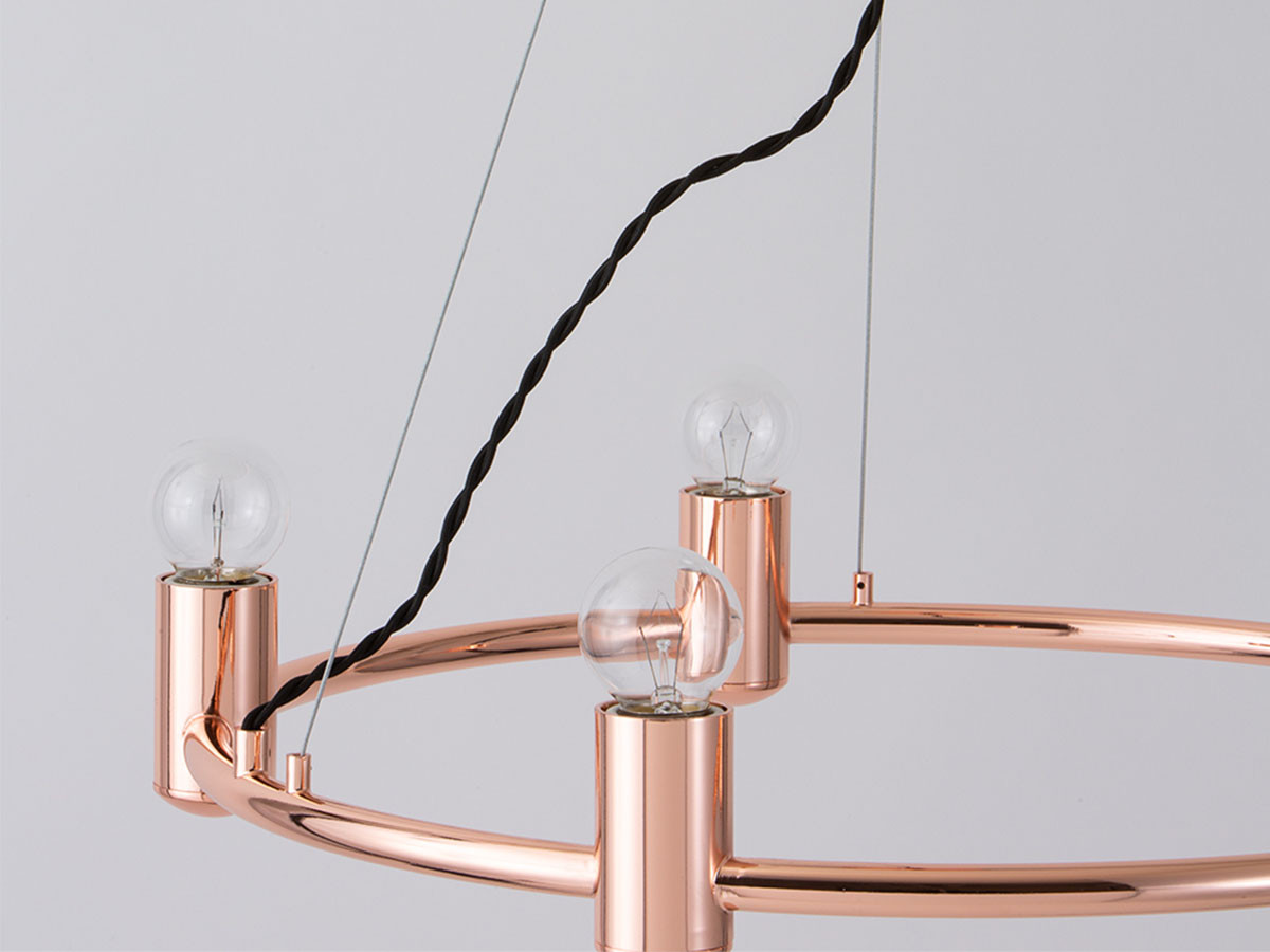 HERMOSA BORDEAUX CHANDELIER / ハモサ ボルドー シャンデリア