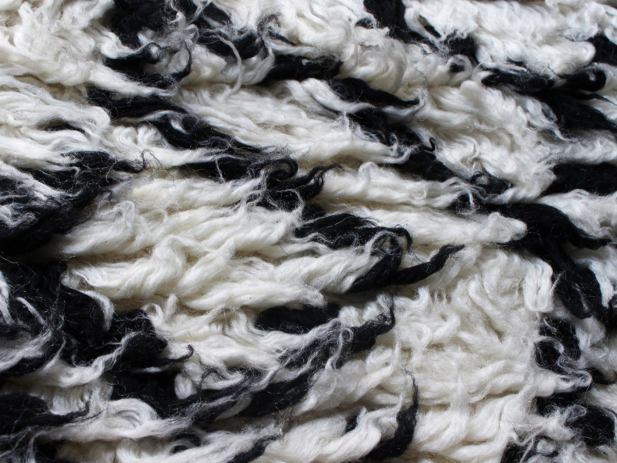 a.depeche NZ wool rug genome design / アデペシュ ニュージー ウールラグ ゲノムデザイン （ラグ・カーペット > シャギーラグ） 8