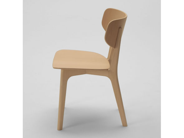 Roundish Chair / ラウンディッシュ チェア 板座（ビーチ） （チェア・椅子 > ダイニングチェア） 4