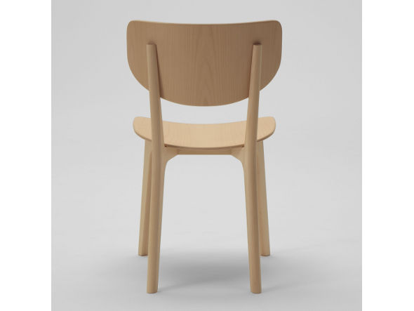 Roundish Chair / ラウンディッシュ チェア 板座（ビーチ） （チェア・椅子 > ダイニングチェア） 5