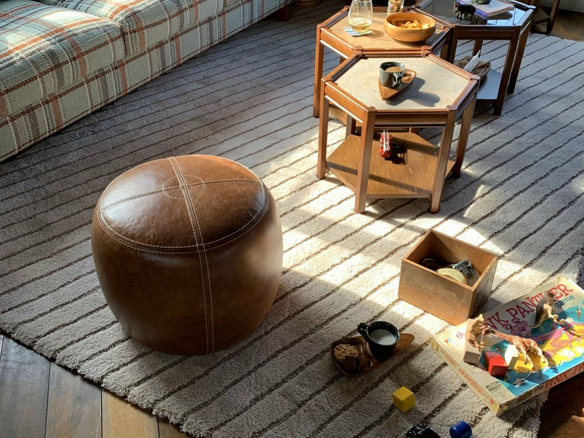 ACME Furniture OAKS LEATHER STOOL / アクメファニチャー オークス レザースツール