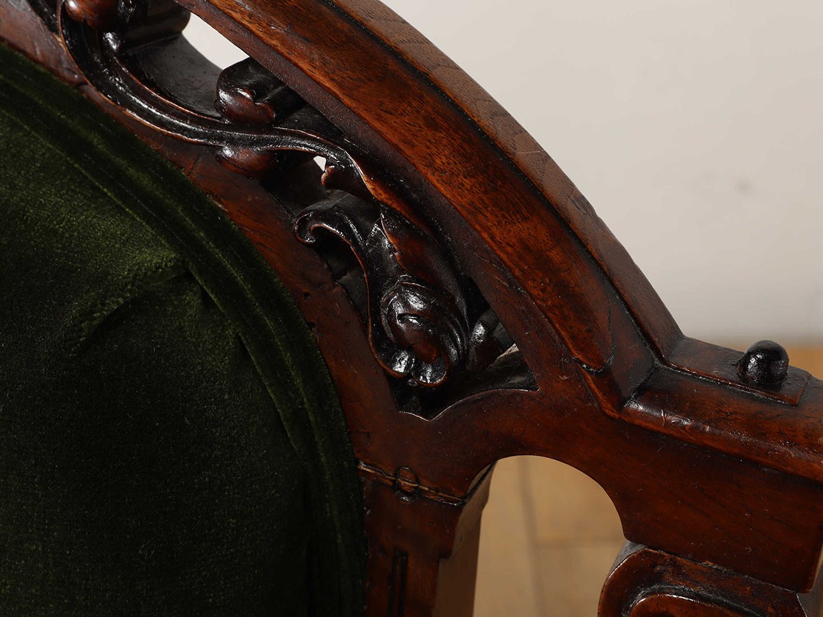 Lloyd's Antiques Real Antique 
Victorian Sofa / ロイズ・アンティークス 英国アンティーク家具
ヴィクトリアンソファ QG001056 （ソファ > 二人掛けソファ） 11