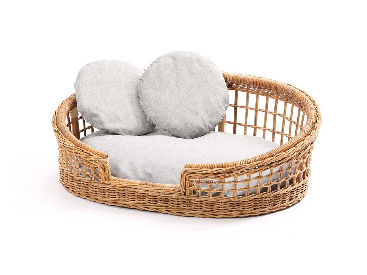 Rattan Pet Bed / ラタン ペットベッド e45039 （雑貨・その他インテリア家具 > ペット用品・家具） 1