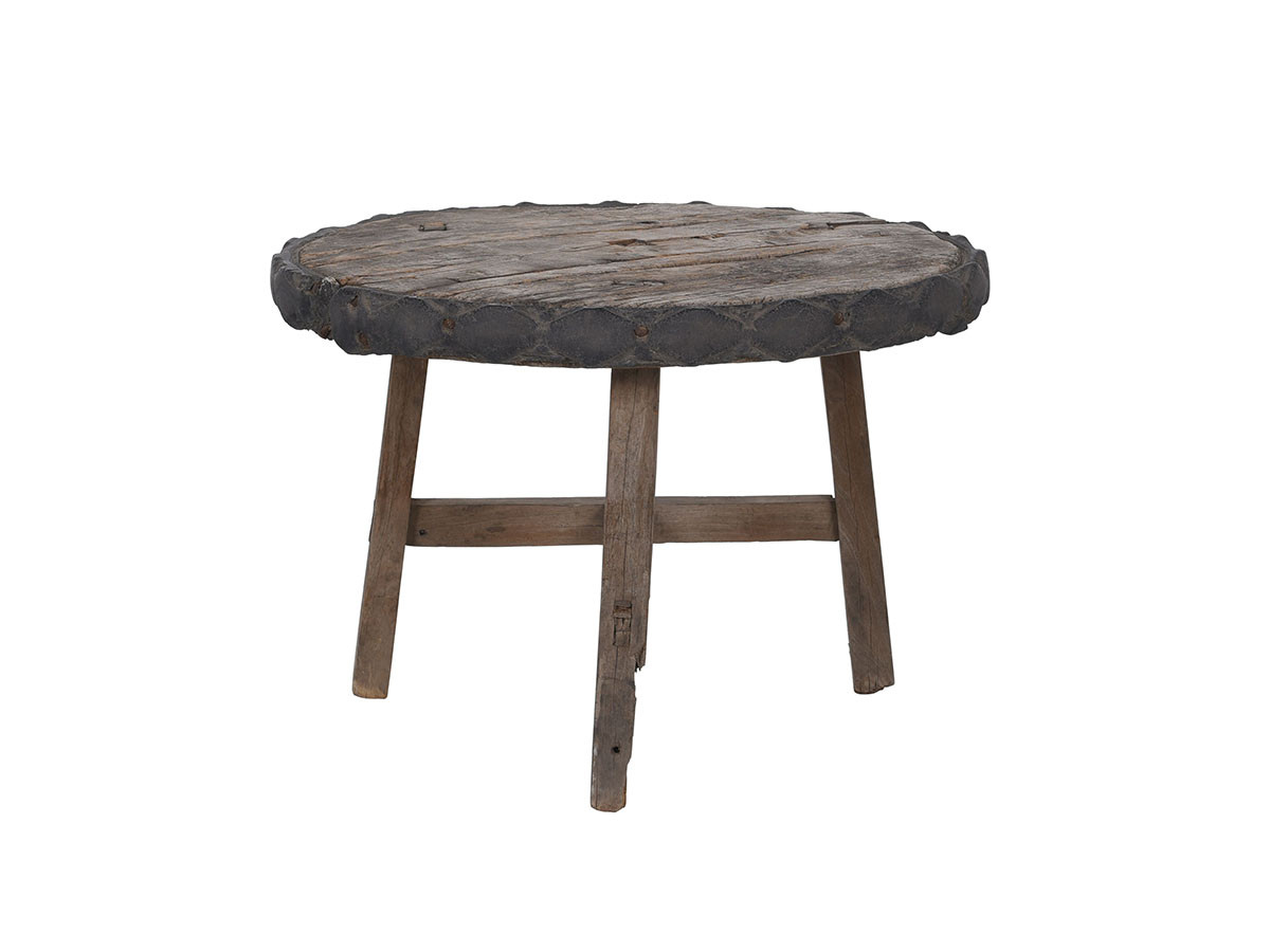 NOBLE SOULS ABODE VINTAGE ROUND COFFEE TABLE / ノーブルソウルズ アボード ヴィンテージ ラウンドコーヒーテーブル （テーブル > ローテーブル・リビングテーブル・座卓） 3