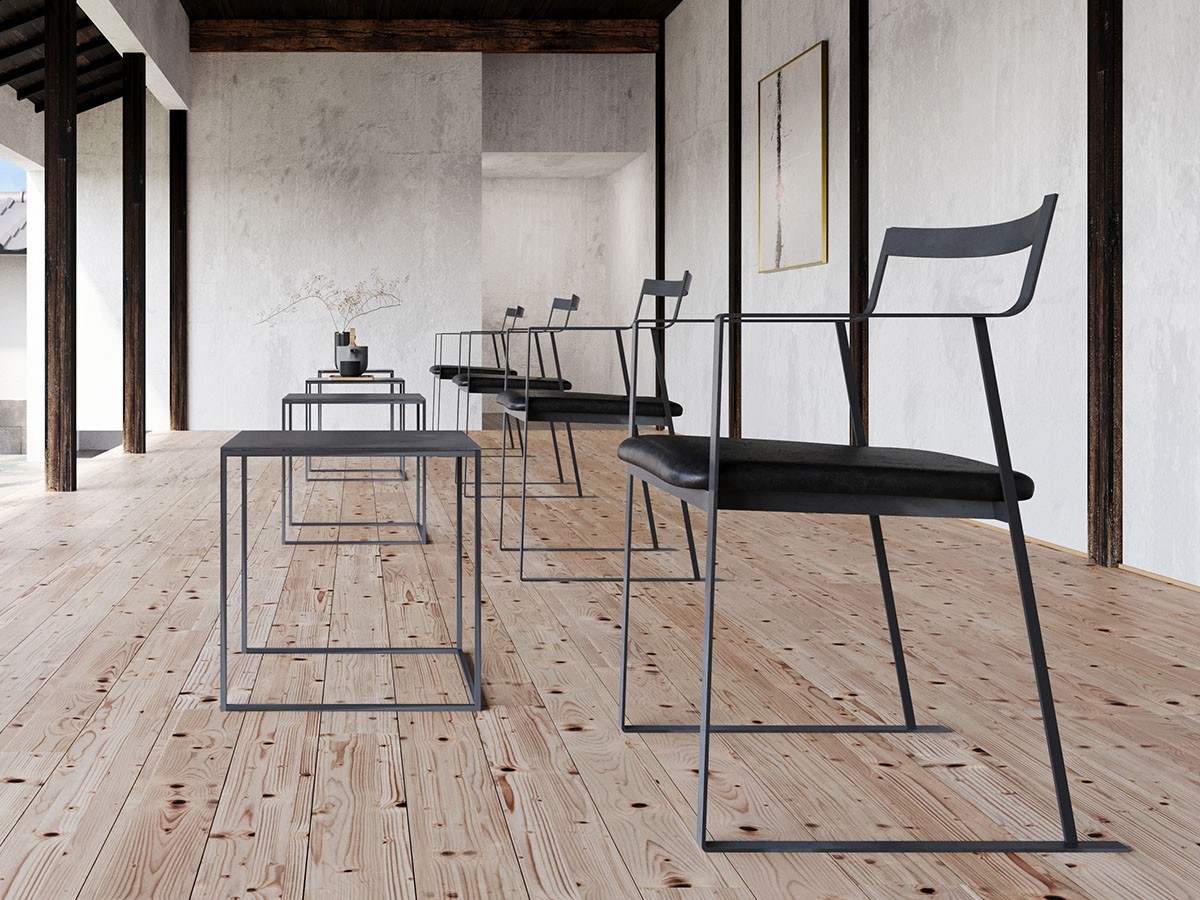 杉山製作所 KUROTETSU
OBI ARMCHAIR / すぎやませいさくしょ クロテツ
オビ アームチェア （チェア・椅子 > ダイニングチェア） 4