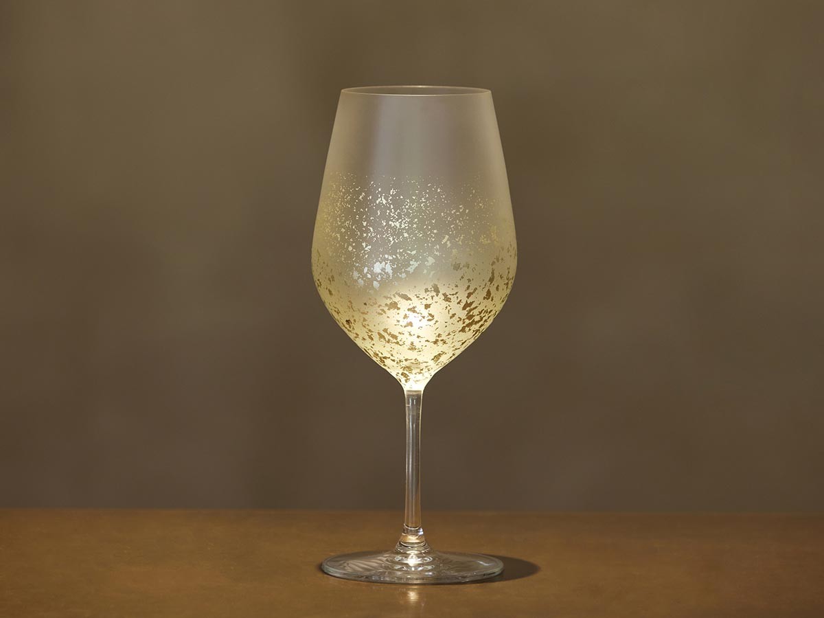 箔一 STARDUST AKARI WINE GLASS / はくいち スターダスト アカリ ワイングラス （食器・テーブルウェア > ワイングラス・シャンパングラス） 2