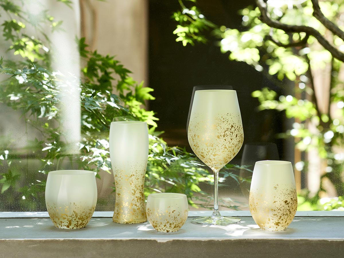 箔一 STARDUST AKARI WINE GLASS / はくいち スターダスト アカリ ワイングラス （食器・テーブルウェア > ワイングラス・シャンパングラス） 5
