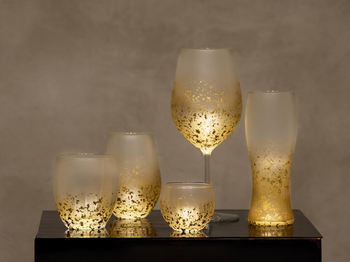 箔一 STARDUST AKARI WINE GLASS / はくいち スターダスト アカリ ワイングラス （食器・テーブルウェア > ワイングラス・シャンパングラス） 7