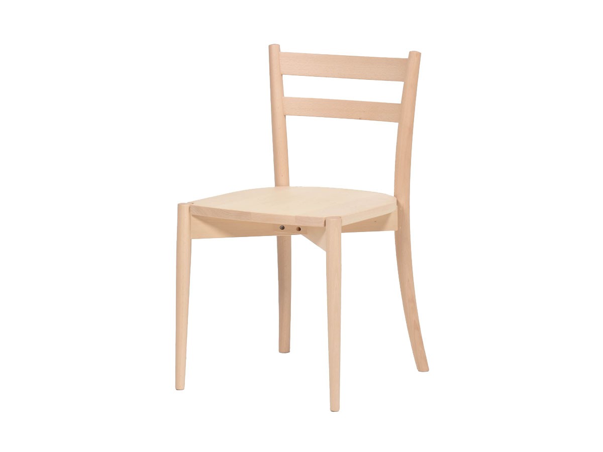 秋田木工 LYKKE Dining Chair / あきたもっこう リュッケ ダイニングチェア 板座 （チェア・椅子 > ダイニングチェア） 1
