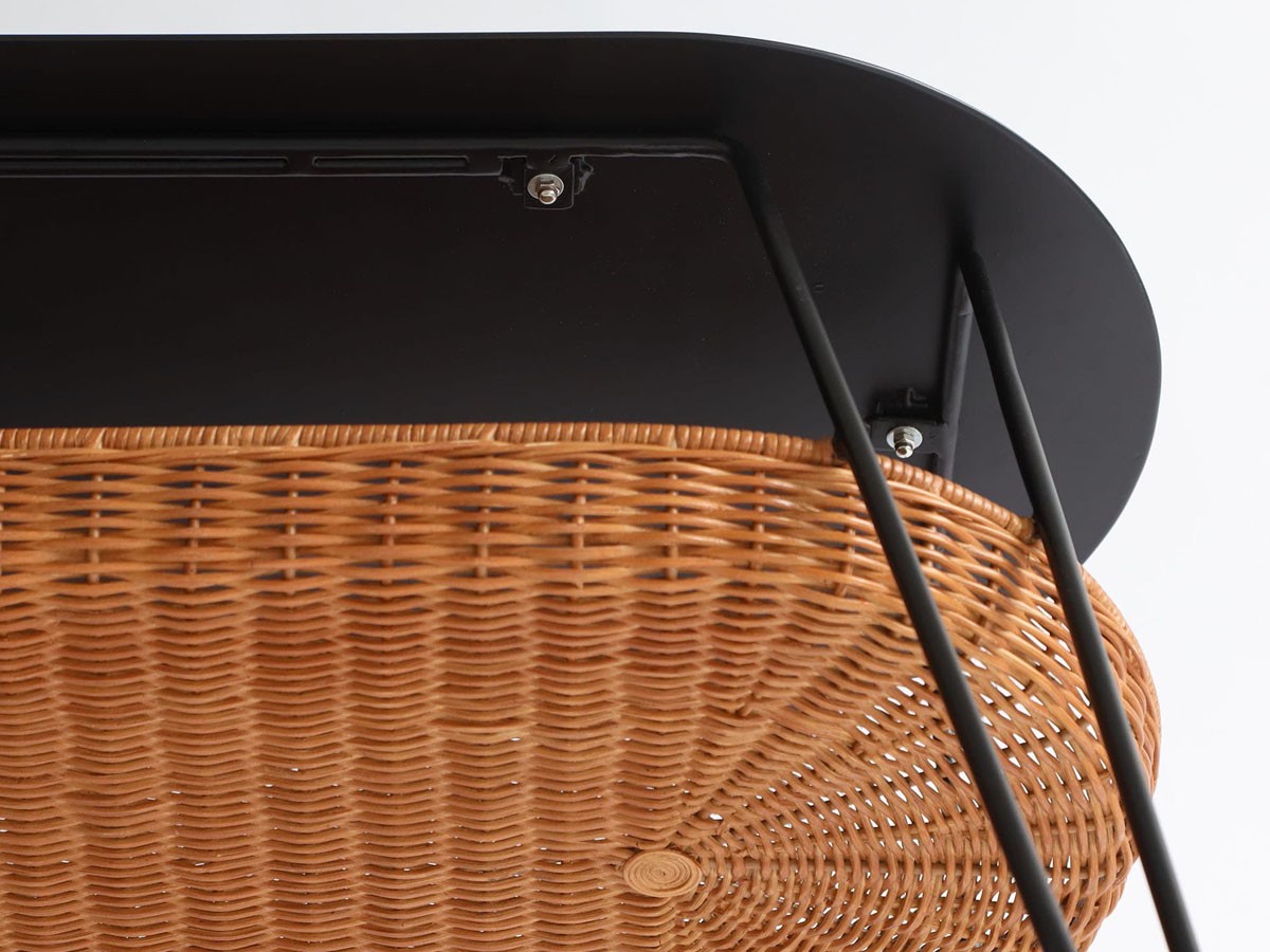 IDEE WALLABY LOW TABLE OVAL / イデー ワラビー ローテーブル オーバル ブラック （テーブル > ローテーブル・リビングテーブル・座卓） 6