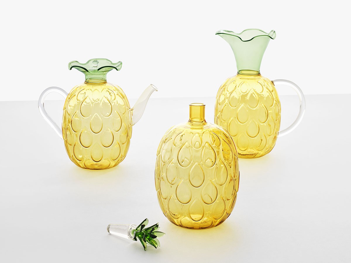 ICHENDORF MILANO Fruits & Flowers Jug
Pineapple / イッケンドルフ・ミラノ フルーツ & フラワーズ ジャグ
パイナップル 1.1L （食器・テーブルウェア > デキャンタ・カラフェ） 2