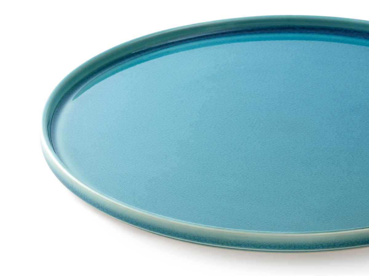 HASU WATER CRACKLE Plate LL / ハス 水貫入 大皿 大 （食器・テーブルウェア > 皿・プレート） 2