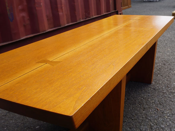 RE : Store Fixture UNITED ARROWS LTD. Solid Wood Living Table / リ ストア フィクスチャー ユナイテッドアローズ ソリッドウッド リビングテーブル （テーブル > ローテーブル・リビングテーブル・座卓） 4