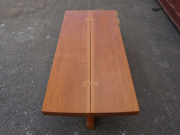 RE : Store Fixture UNITED ARROWS LTD. Solid Wood Living Table / リ ストア フィクスチャー ユナイテッドアローズ ソリッドウッド リビングテーブル （テーブル > ローテーブル・リビングテーブル・座卓） 8