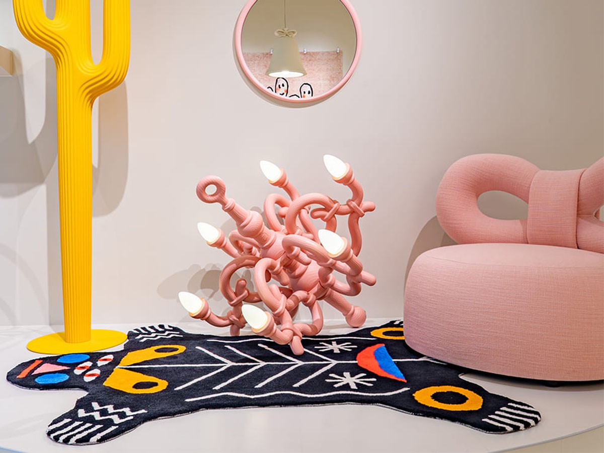 Qeeboo Carpet Oggian Kinotto L / キーブー カーペット オッジアンキノット L （ラグ・カーペット > ラグ・カーペット・絨毯） 2