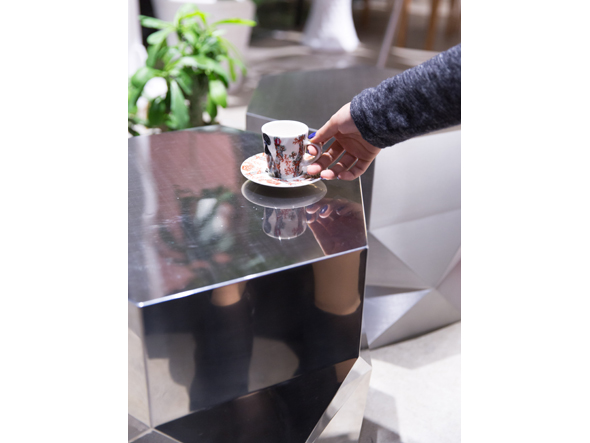 hexagon stool / coffee table 7