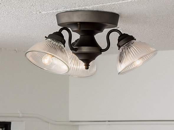 CUSTOM SERIES
3 Ceiling Lamp × Diner S / カスタムシリーズ
3灯シーリングランプ × ダイナーS （ライト・照明 > シーリングライト） 3