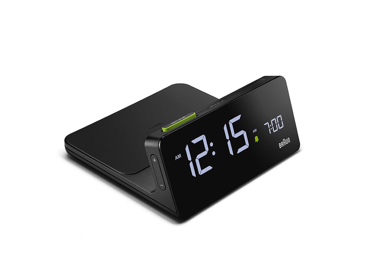 BRAUN Qi Wireless Charging Digital Alarm Clock / ブラウン Qi ワイヤレス充電付 デジタルアラームクロック BC21B（ブラック） （時計 > 置時計） 2