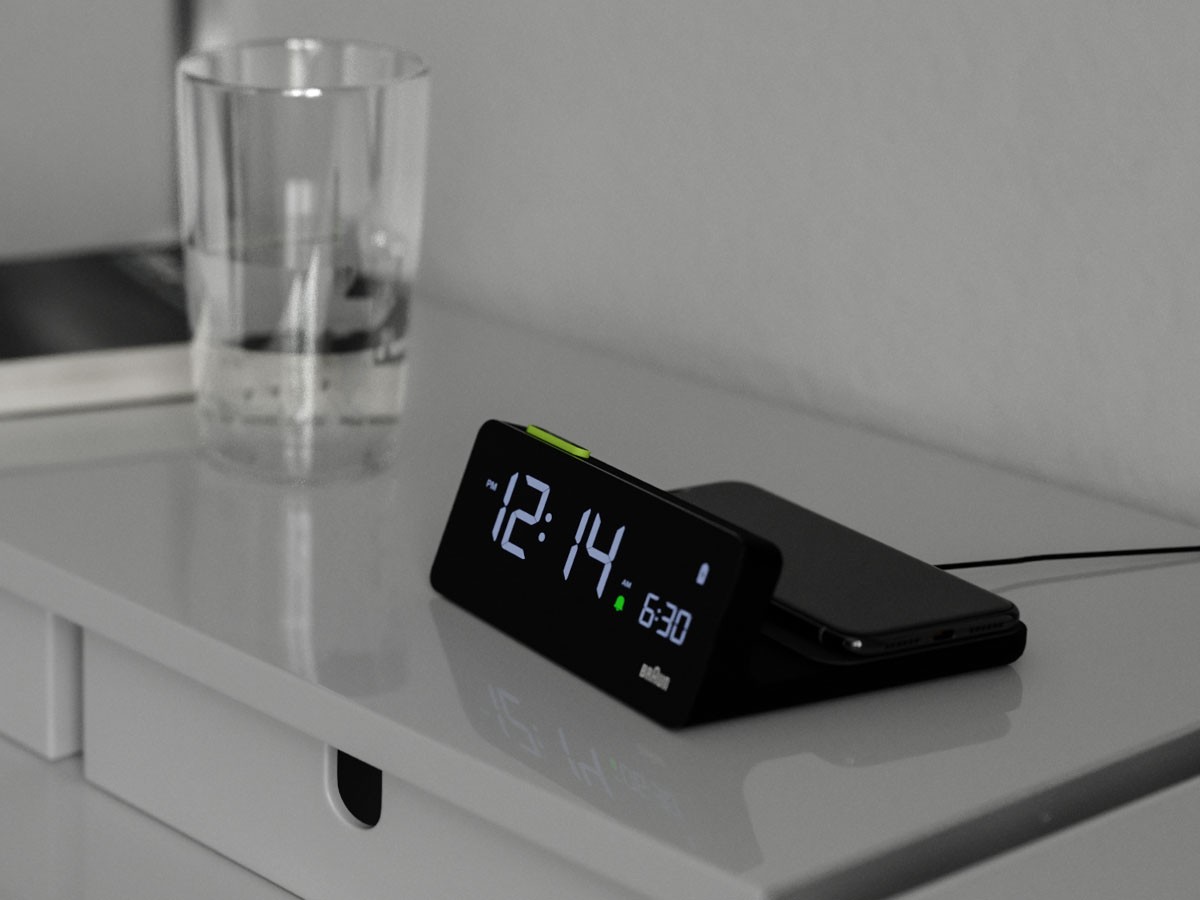 BRAUN Qi Wireless Charging Digital Alarm Clock / ブラウン Qi ワイヤレス充電付 デジタルアラームクロック BC21B（ブラック） （時計 > 置時計） 9