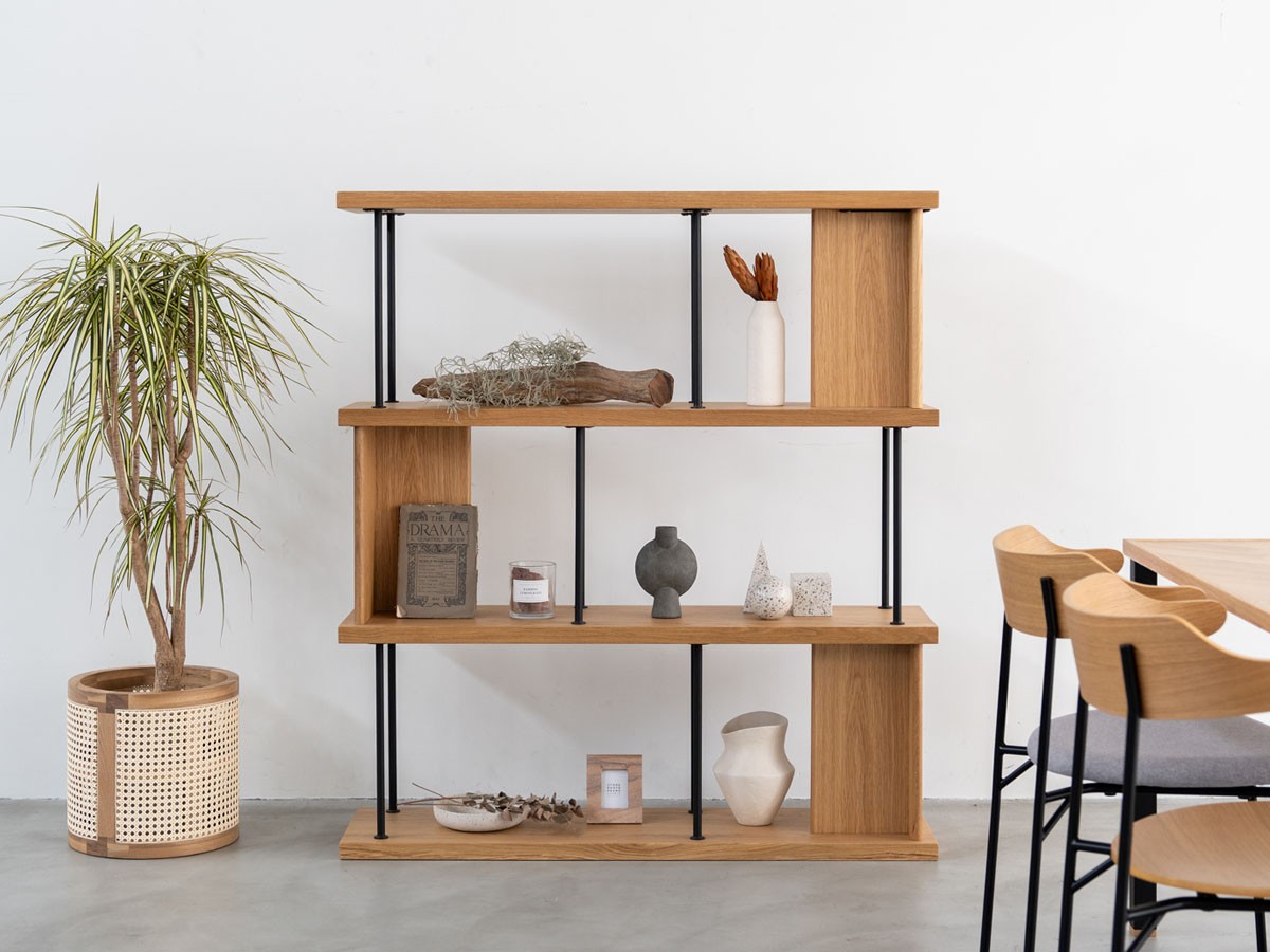 NOWHERE LIKE HOME DERICK Shelf / ノーウェアライクホーム デリック シェルフ 幅120cm （収納家具 > ラック・シェルフ） 9