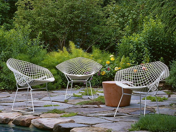 Knoll Bertoia Collection, Diamond Chair / ノル ベルトイア コレクション, ダイヤモンド  チェア（シードパッド付）