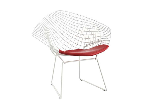 Knoll Bertoia Collection
Diamond Chair / ノル ベルトイア コレクション
ダイヤモンド チェア（シードパッド付） （チェア・椅子 > ラウンジチェア） 17