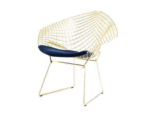 Knoll Bertoia Collection
Diamond Chair / ノル ベルトイア コレクション
ダイヤモンド チェア（シードパッド付） （チェア・椅子 > ラウンジチェア） 3
