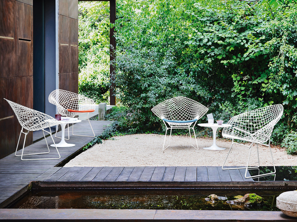 Knoll Bertoia Collection, Diamond Chair / ノル ベルトイア コレクション, ダイヤモンド  チェア（シードパッド付）