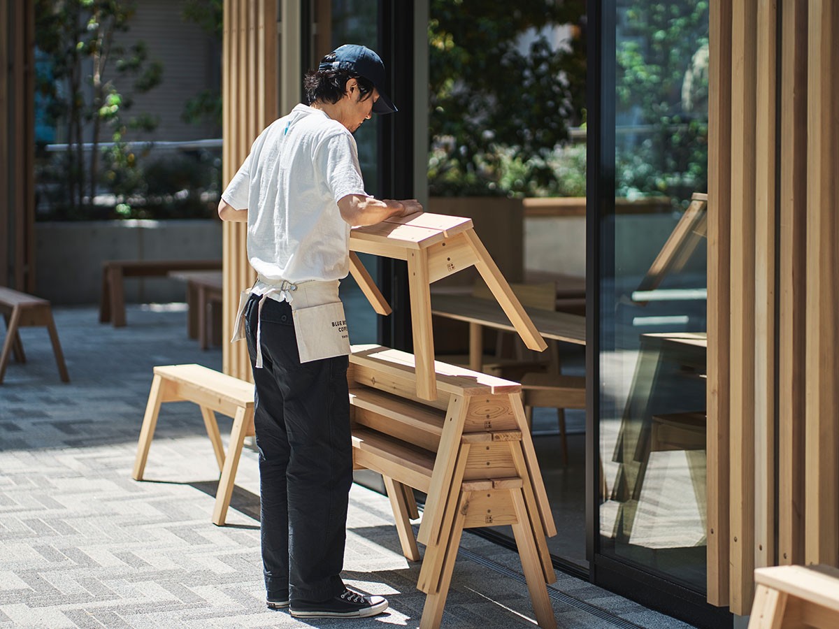 石巻工房 ISHINOMAKI STACKING BENCH / いしのまきこうぼう 石巻 スタッキングベンチ （チェア・椅子 > ベンチ） 14