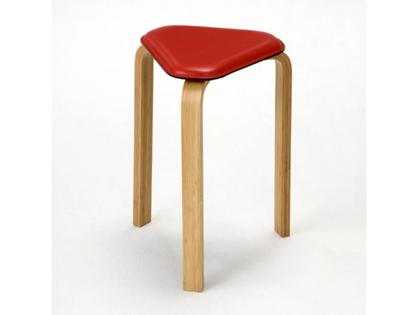 Hagi Bamboo Stool / ハギバンブー スツール（レッド） （チェア・椅子 > スツール） 1