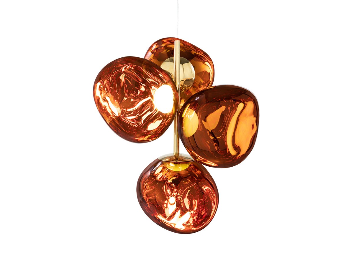 Tom Dixon. Melt Mini Chandelier / トム・ディクソン メルト ミニ シャンデリア （ライト・照明 > シャンデリア） 1