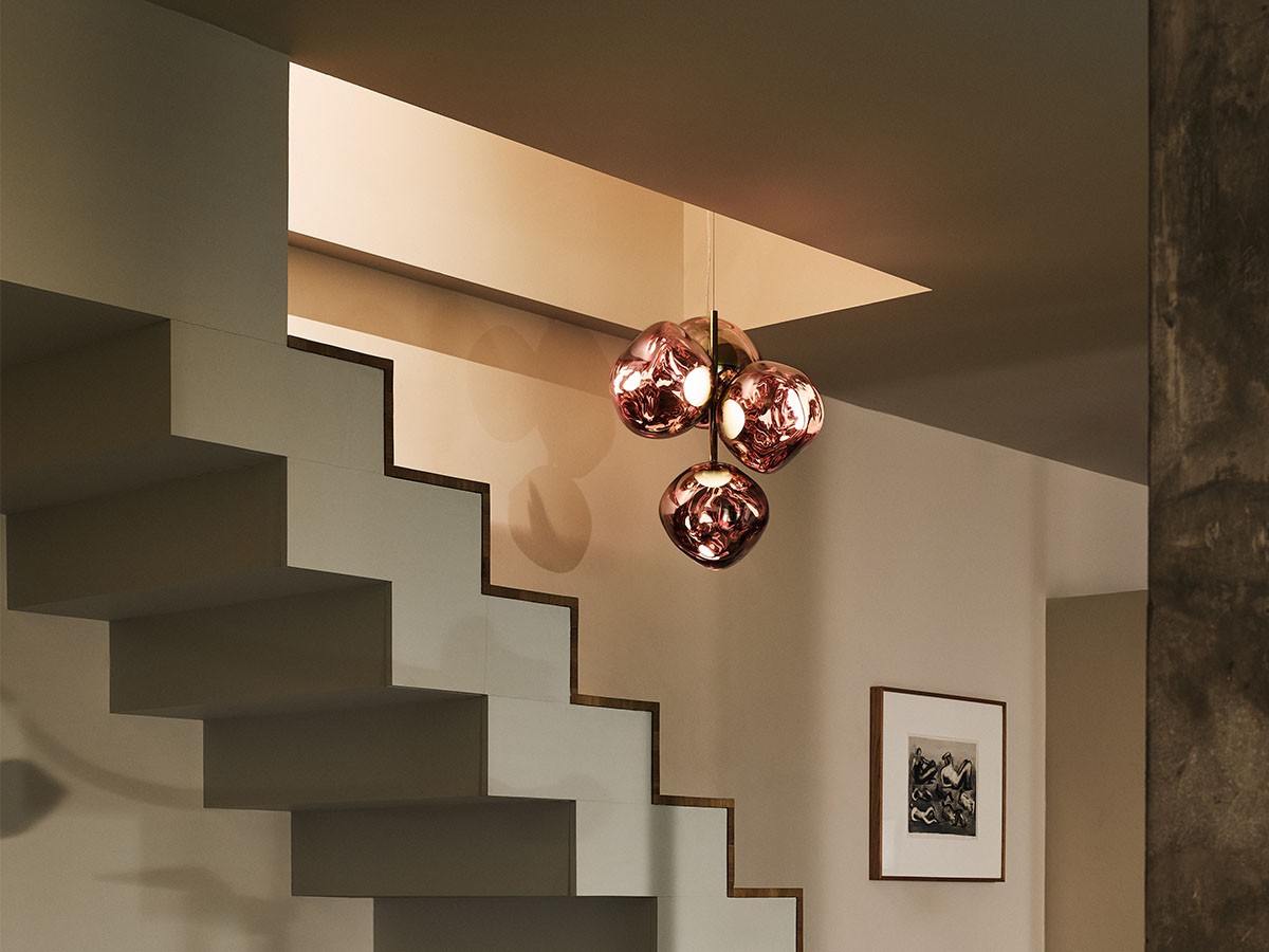 Tom Dixon. Melt Mini Chandelier / トム・ディクソン メルト ミニ シャンデリア （ライト・照明 > シャンデリア） 8