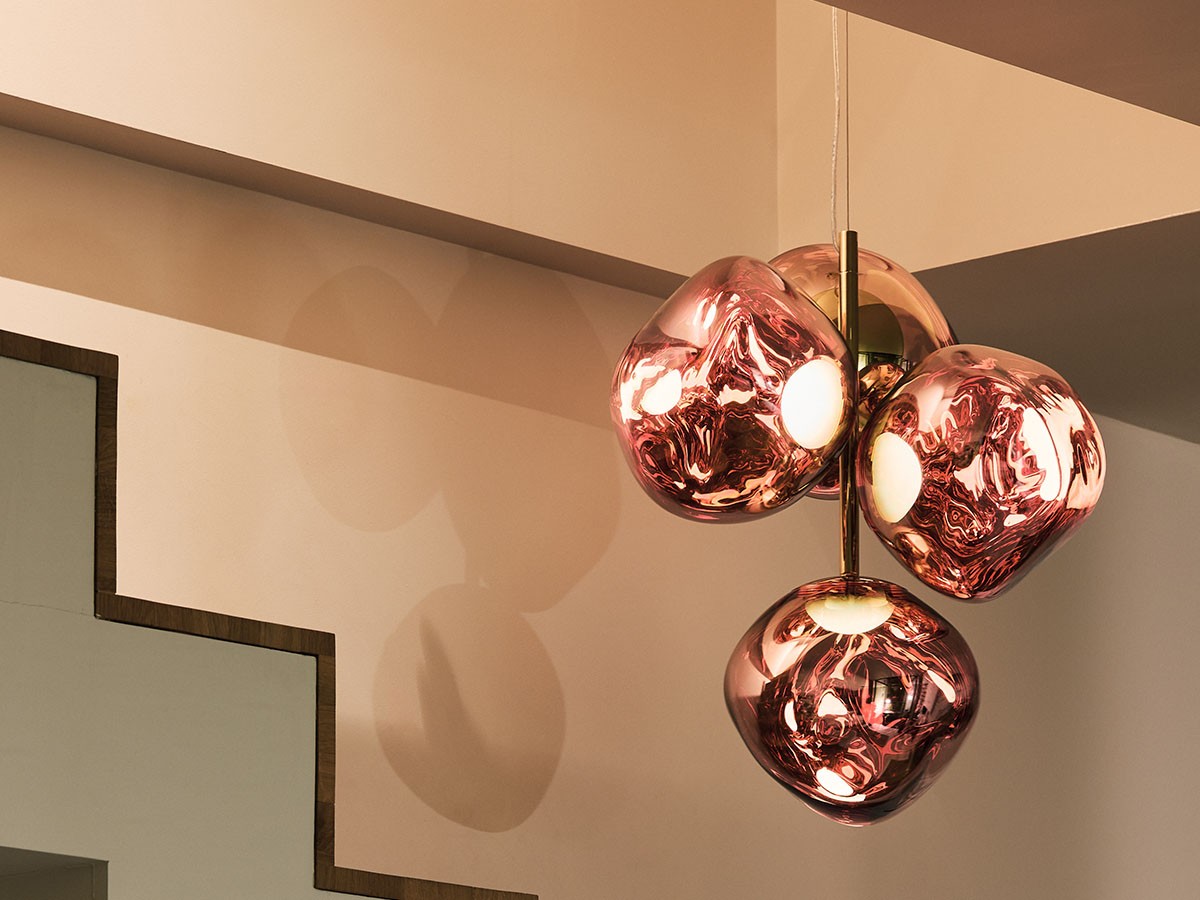 Tom Dixon. Melt Mini Chandelier / トム・ディクソン メルト ミニ シャンデリア （ライト・照明 > シャンデリア） 10