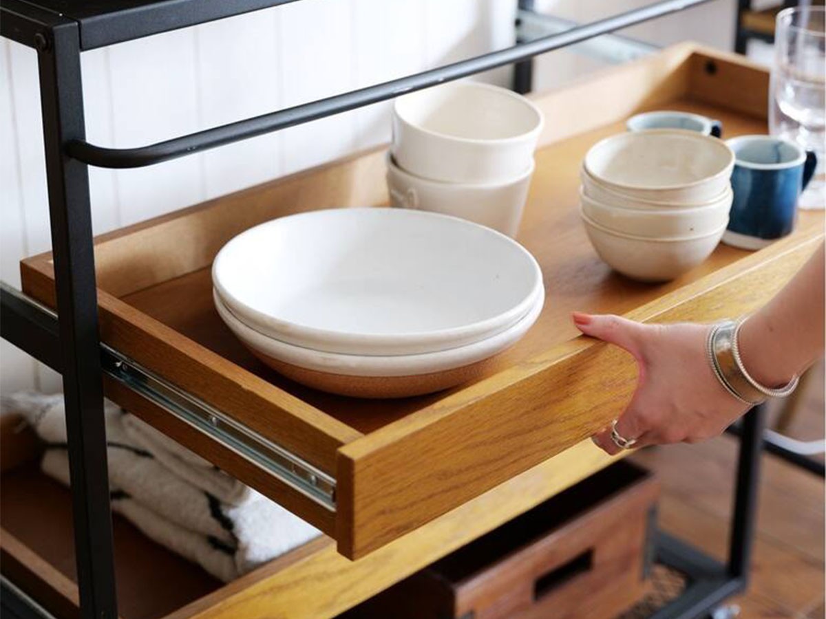JOURNAL STANDARD FURNITURE SENS WAGON RACK / ジャーナルスタンダードファニチャー サンク ワゴンラック （収納家具 > ワゴン） 16
