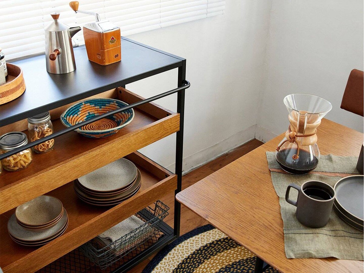 JOURNAL STANDARD FURNITURE SENS WAGON RACK / ジャーナルスタンダードファニチャー サンク ワゴンラック （収納家具 > ワゴン） 23