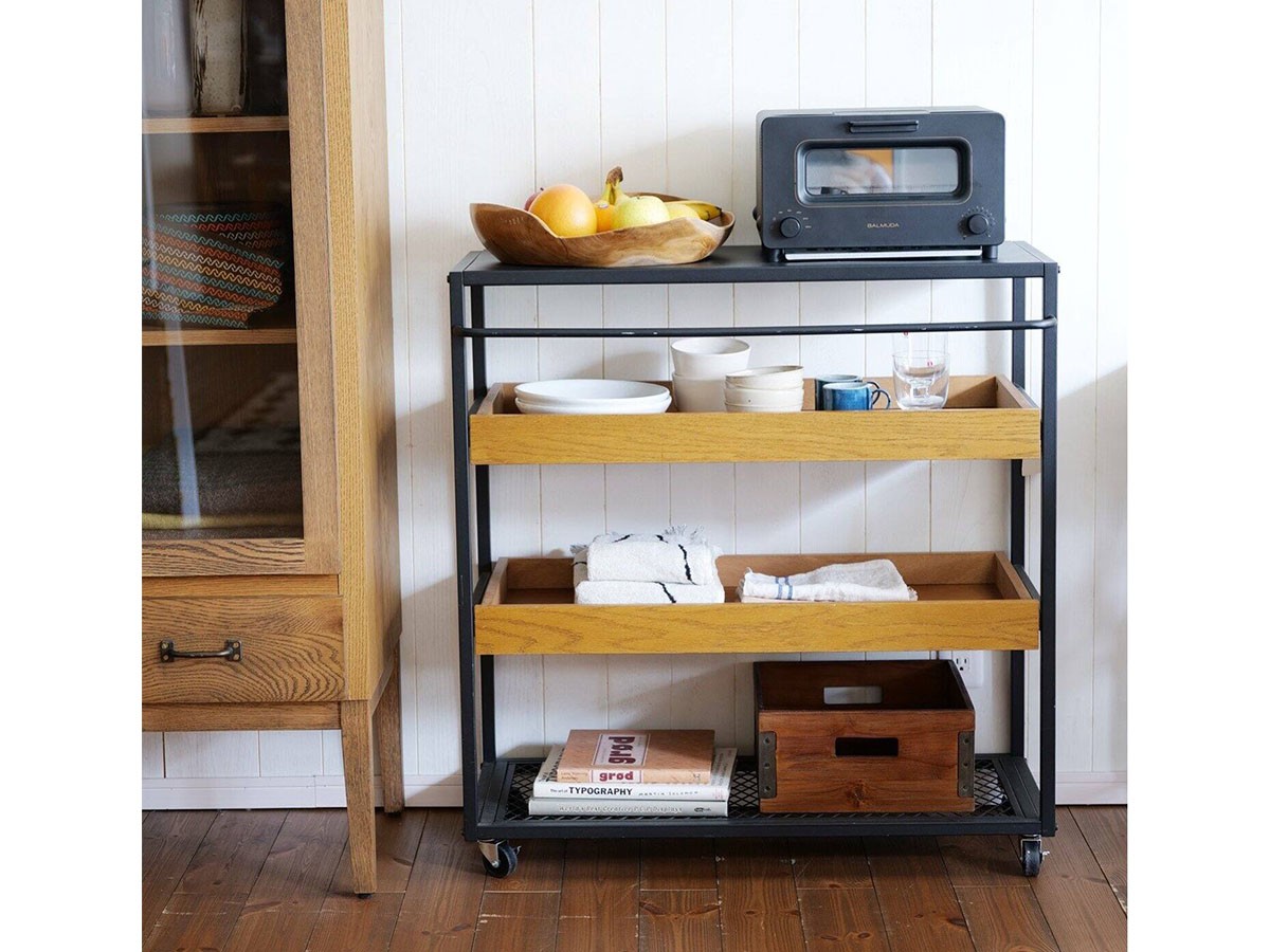 JOURNAL STANDARD FURNITURE SENS WAGON RACK / ジャーナルスタンダードファニチャー サンク ワゴンラック （収納家具 > ワゴン） 15
